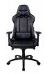 Геймерское кресло Arozzi Verona Signature Black PU - Blue Logo - 1