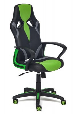 Геймерское кресло TetChair RUNNER green